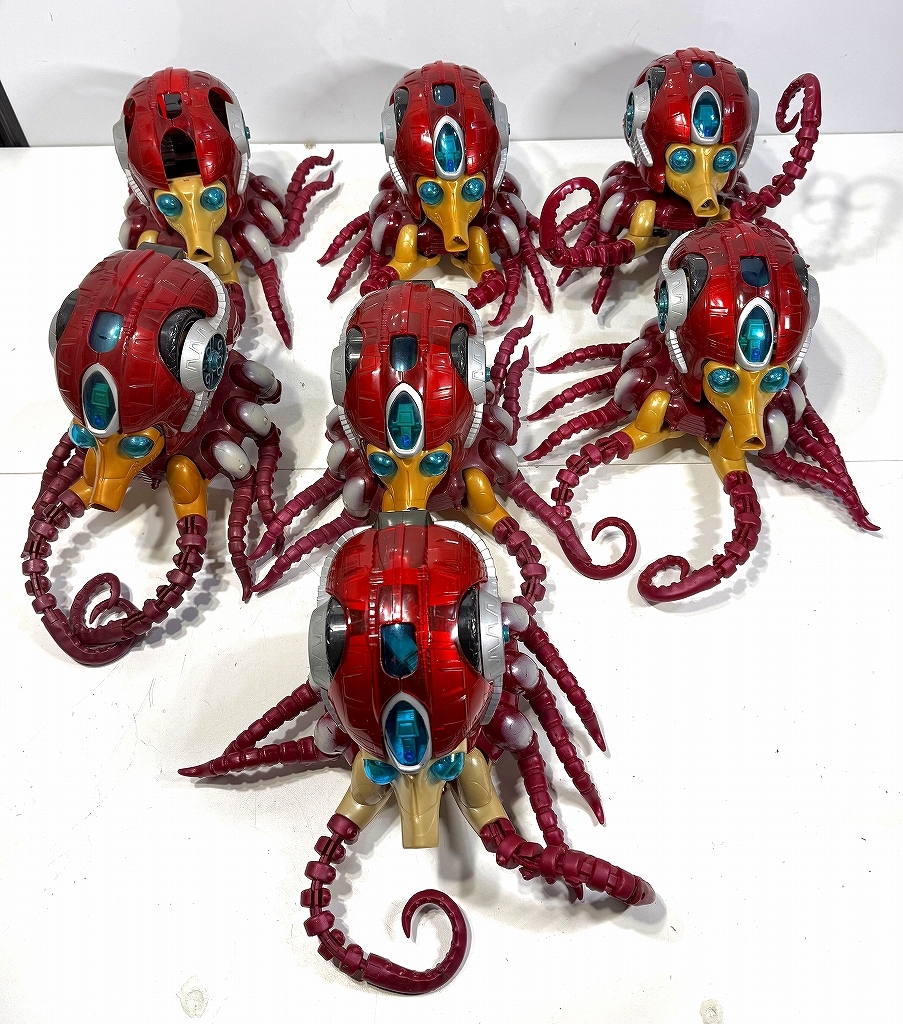 トランスフォーマー 中古模型 タコタンク7個セット 本体のみ 痛み・欠品あり 完全ジャンク・部品取り品