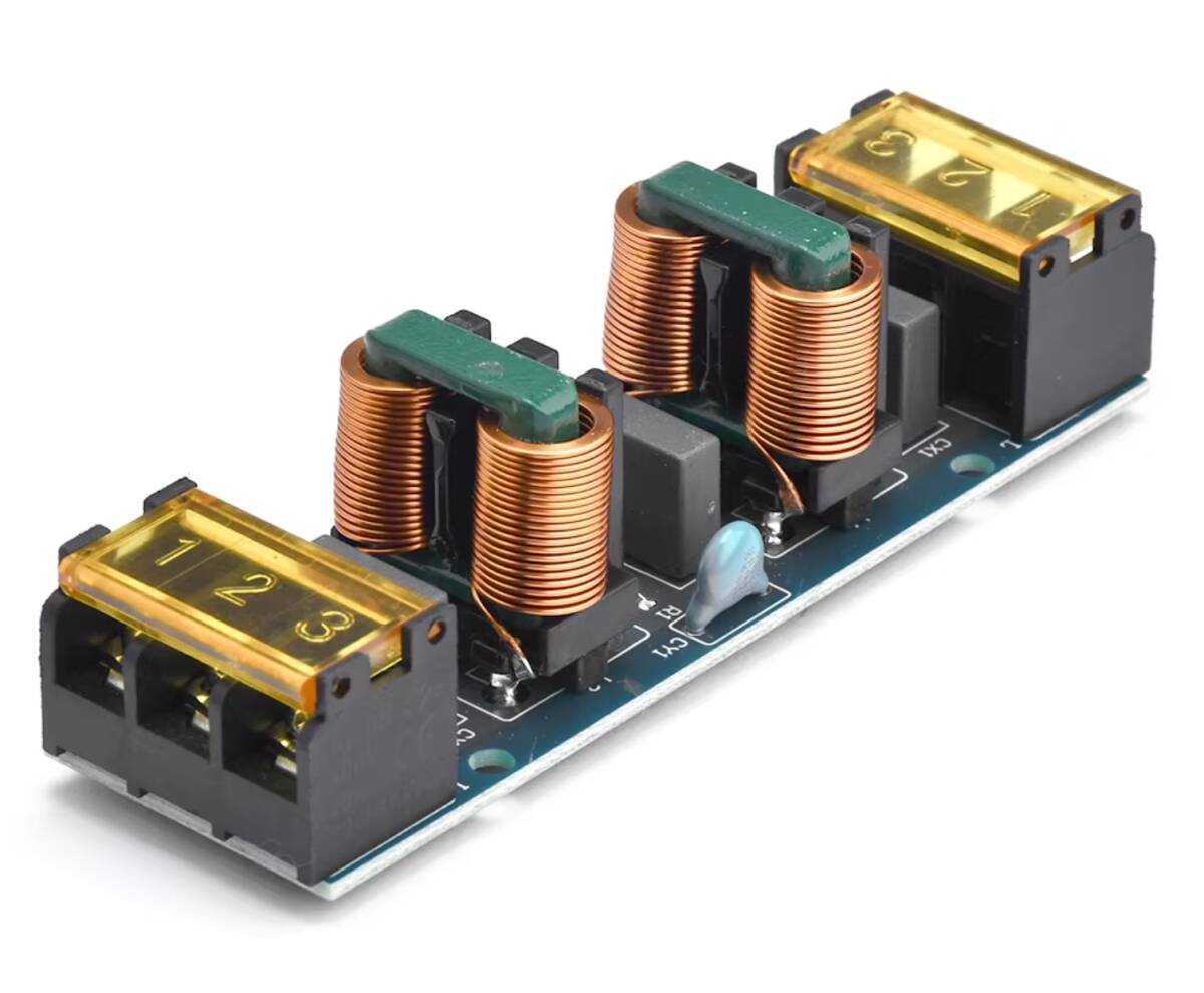 EMI電源ノイズフィルター基板 スイッチング電源 パワーサプライ オーディオアンプ用 最大25A AC100～240V入力