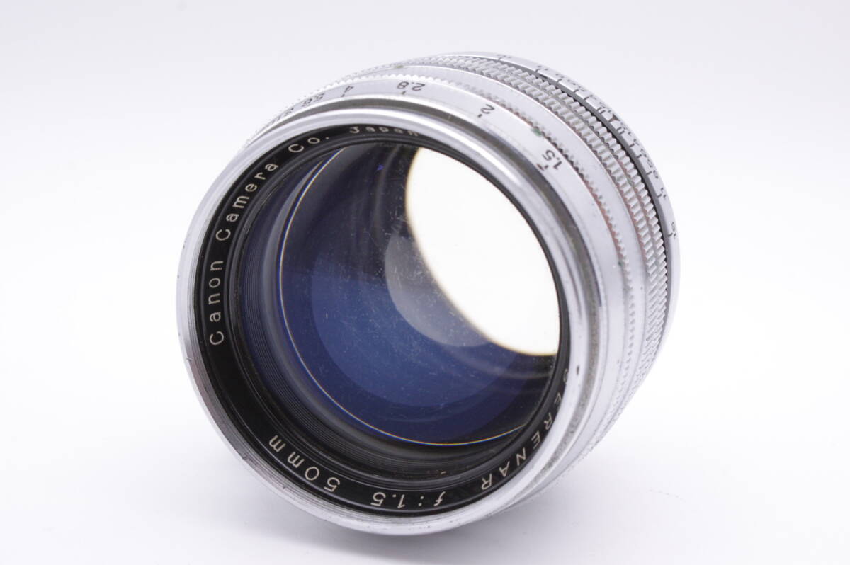 [B] CANON SERENAR 50mm F1.5 Lマウント★キヤノン Leica★11029
