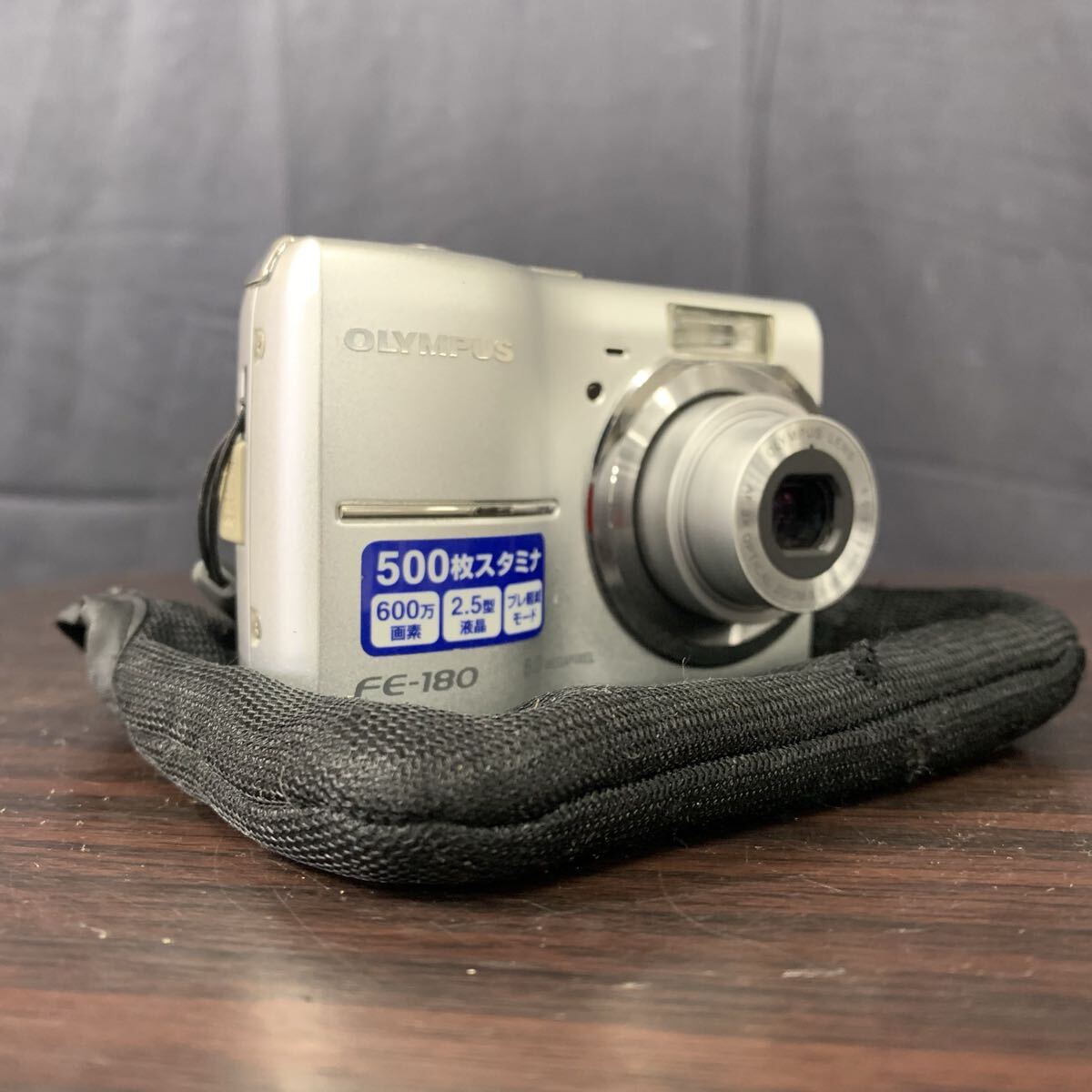 ● OLYMPUS オリンパス コンパクトデジタルカメラ CAMEDIA FE-180 AF 3× OPTICAL ZOOM 6.3-18.9mm 1:3.1-5.9 現状品