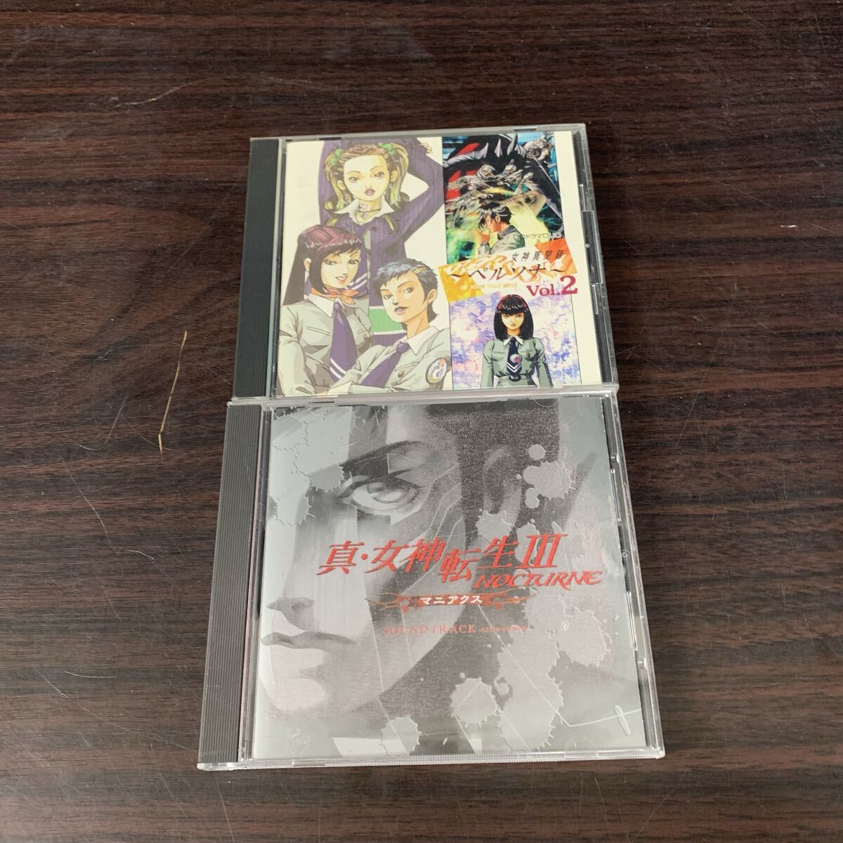ATLAS アトラス ドラマCD/サントラ 2点セット 真・女神転生Ⅲ NOCTURNE マニアクス/女神異聞録 ペルソナ Vol.2 ゲームミュージック