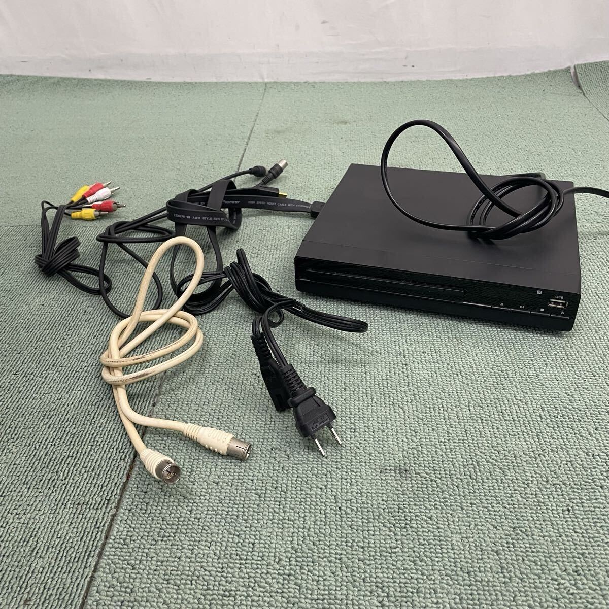 T Jinhoo マルチメディアプレーヤー DVP-506 DVDプレーヤー RCA/HDMI/USB端子搭載 ブラック 映像機器 ジャンク品