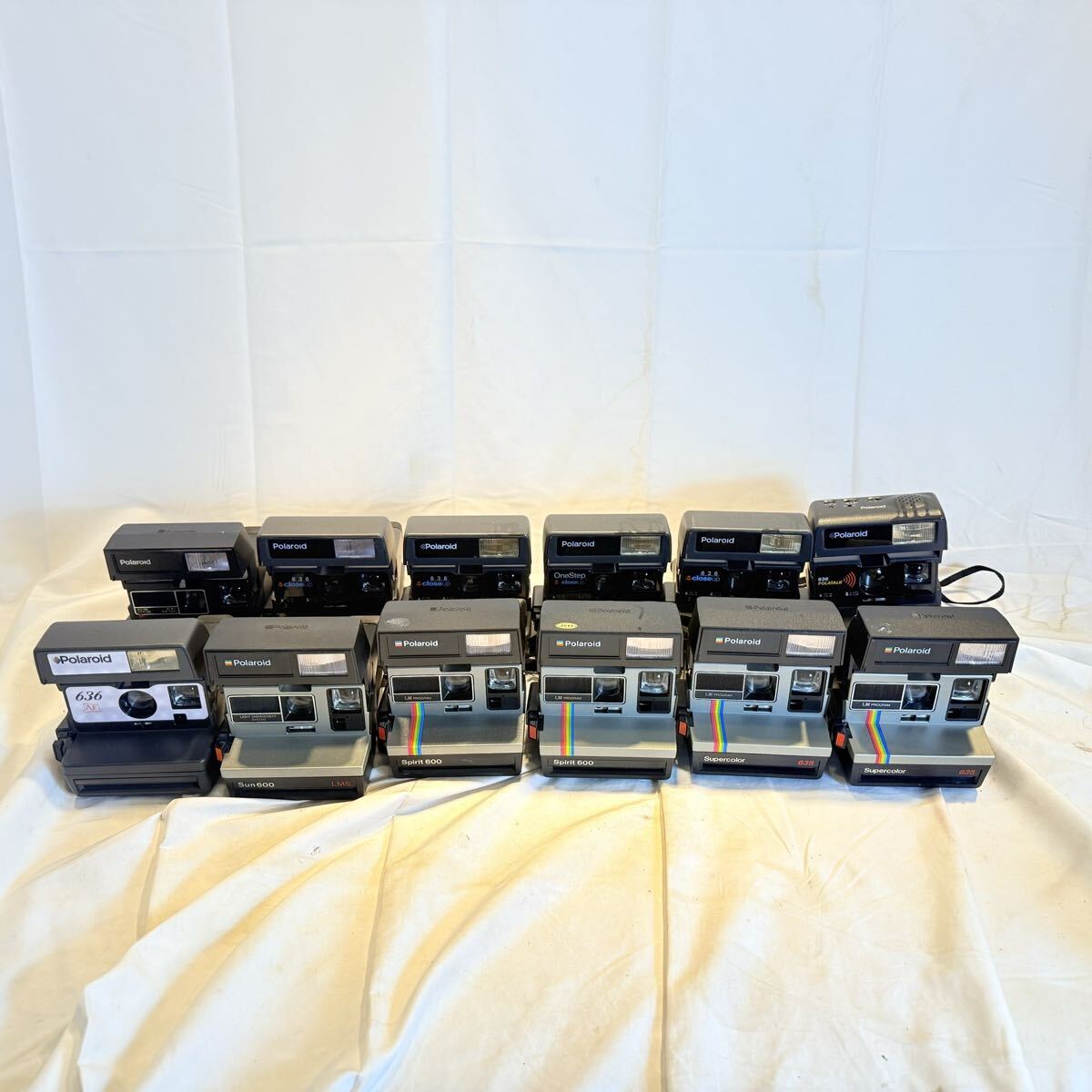 POLAROID ポラロイド カメラ　12点　まとめセット　636cloce up polatalk 636af sun600 supercolor 635 sprit600 インスタントカメラ　