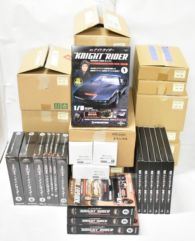 未組立 デアゴスティーニ ナイトライダー KNIGHT2000 K.I.T.T 1-110巻 特典付き 車 模型 フィギュア ホビー ITI47I3SG3HC-D-A80-byebye