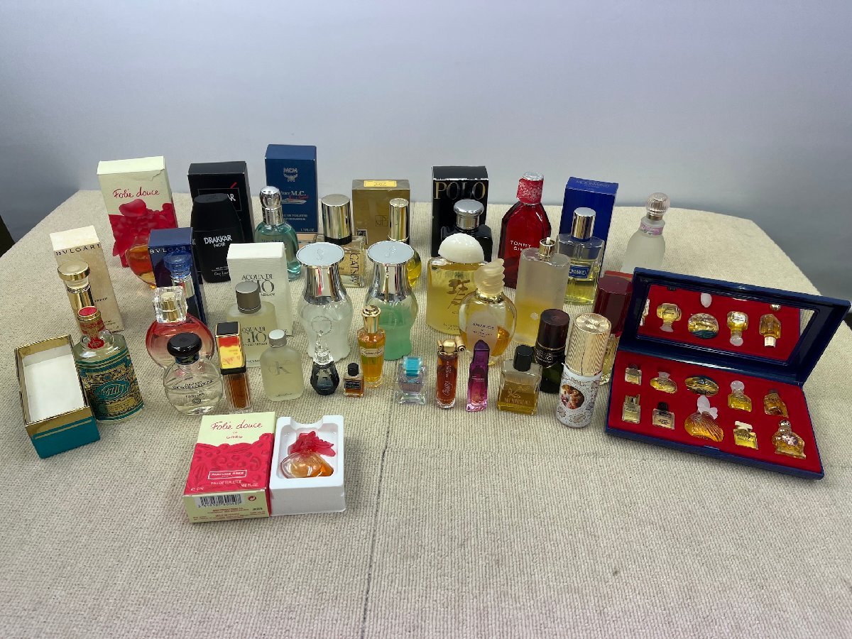 現状品 1点未使用 香水 まとめて ブルガリ ポロ MCM ジョルジオアルマーニ カルバンクライン エルメス エスティーローダー ジバンシィ