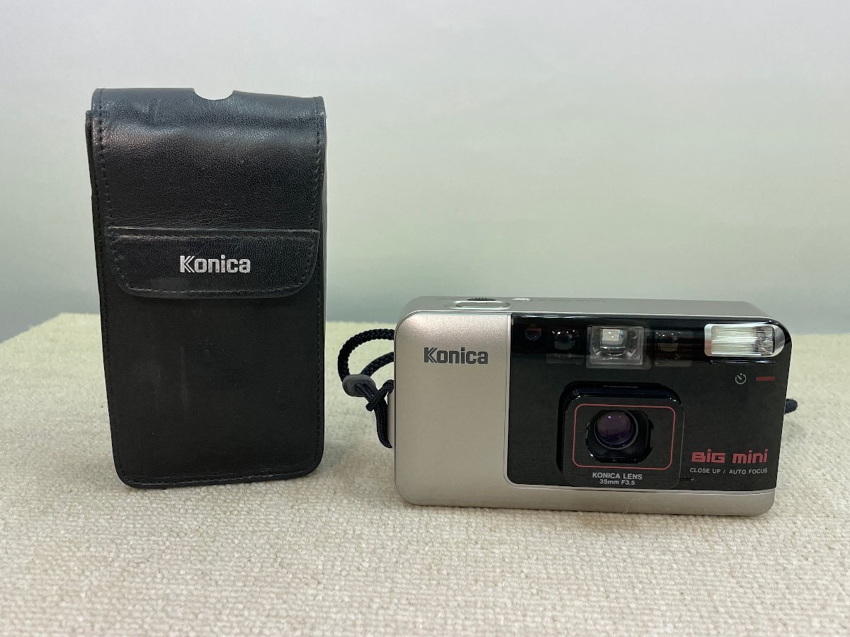 通電確認済み コニカ Konica コンパクトフィルムカメラ BiG mini 35mm F3.5