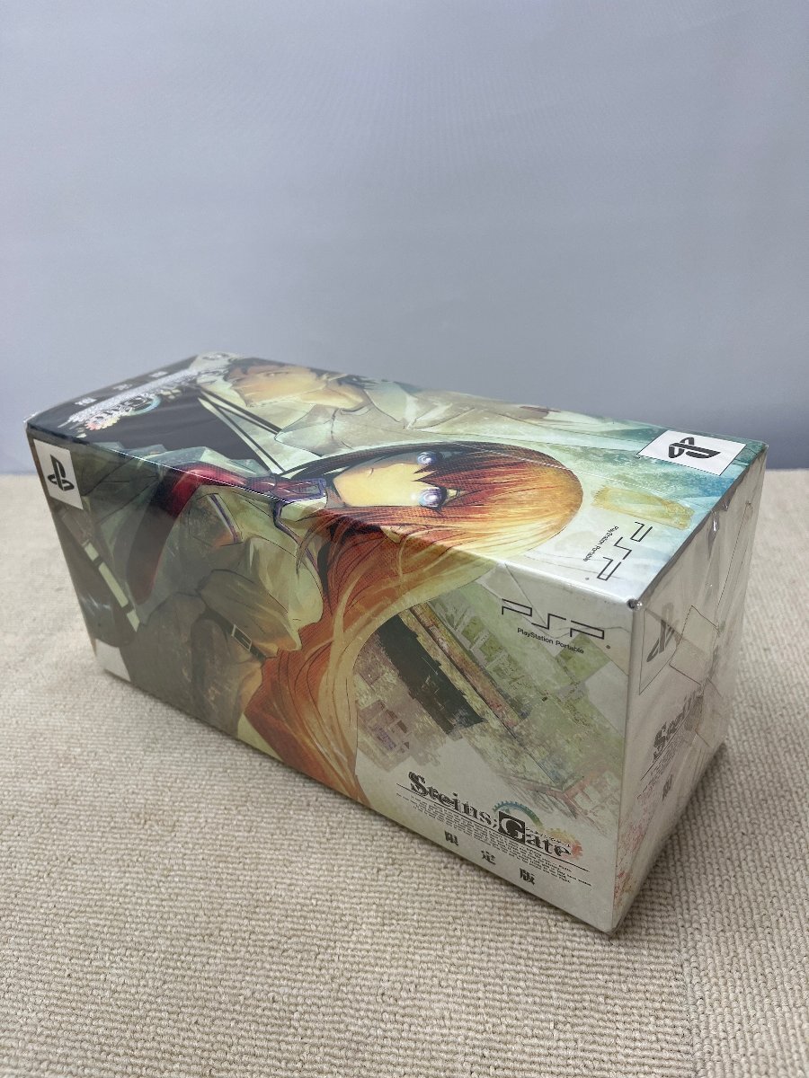 未使用品 シュタインズ・ゲート STEINS;GATE PSP版限定版 ゲームソフト1本 未来ガジェット研究所ラボメン支給品セット