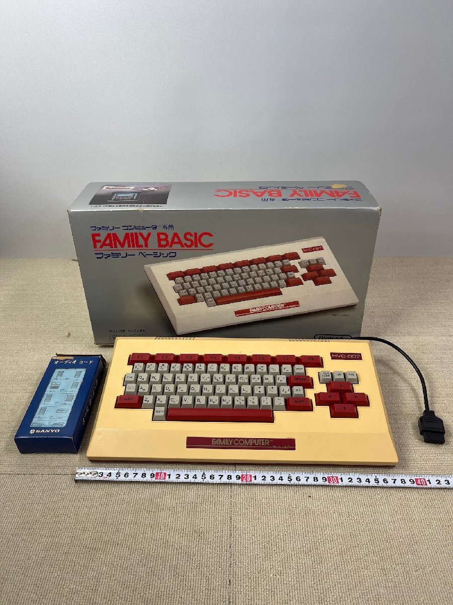現状品・ジャンク品 任天堂 Nintendo ファミリーコンピュータ用 プログラミング 環境機器 ファミリーベーシック FAMILY BASIC
