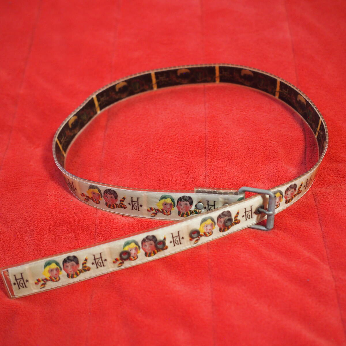 '84~'85年購入 激レア 最初期ヴィンテージ!! HYSTERIC GLAMOUR ヒステリックグラマー エナメル ベルト ビンテージ belt vintage 