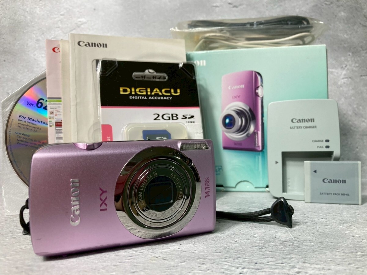 Canon キヤノン IXY 10S コンパクトデジタルカメラ 元箱付属 #11