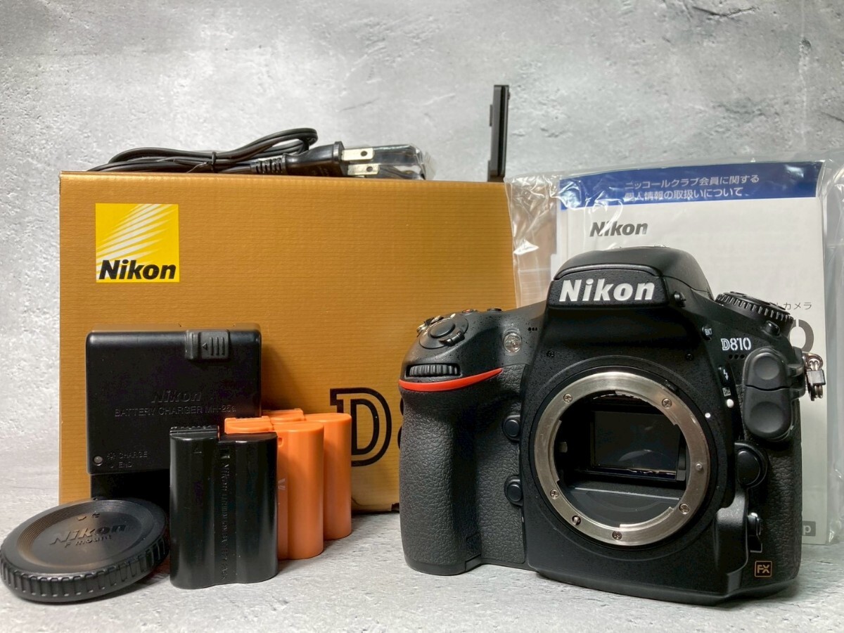 Nikon ニコン D810 ボディ デジタル一眼レフカメラ 元箱付属 #13