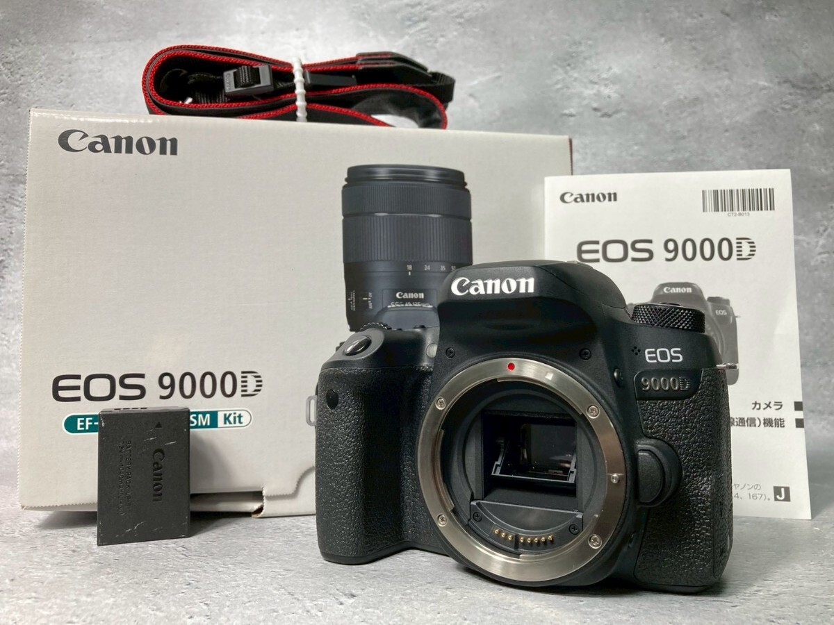 Canon キヤノン EOS 9000D ボディ デジタル一眼レフカメラ 元箱付属 #16
