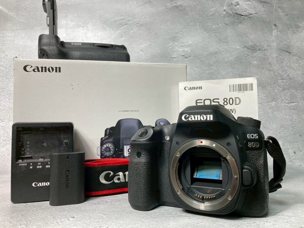 Canon キャノン EOS 80D ボディ デジタル一眼レフカメラ 元箱付属 #19