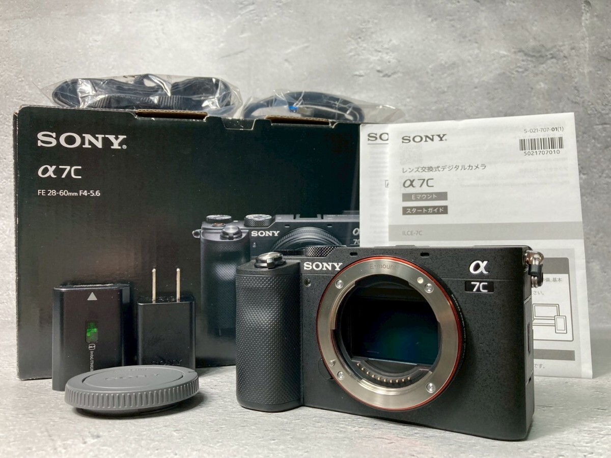 SONY ソニー α7C ILCE-7C ボディ ミラーレス一眼カメラ 元箱付属 #24