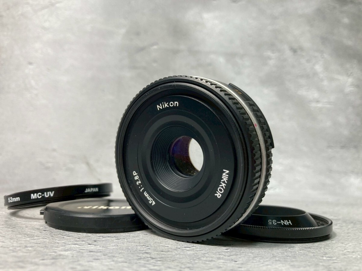 Nikon ニコン NIKKOR 45mm F2.8P 単焦点レンズ #39