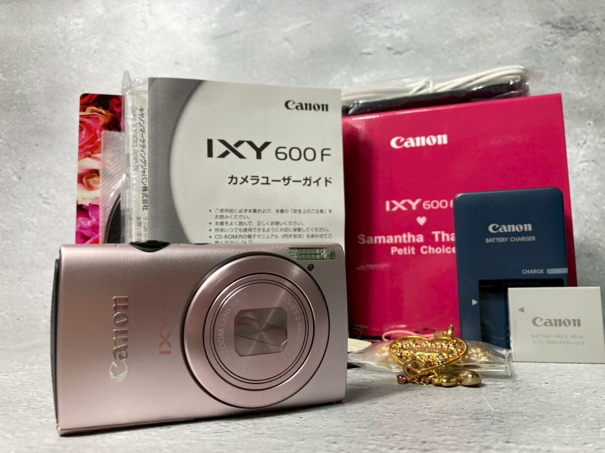 Canon キヤノン IXY 600F コンパクトデジタルカメラ サマンサタバサモデル 限定 元箱付属 #40