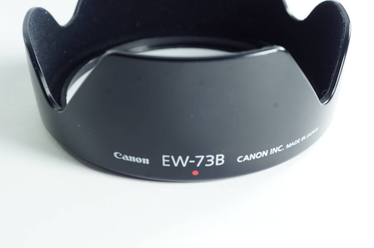 PH1群『並品』 CANON EW-73B EF-S17-85mm F4-5.6 IS USM用 EF-S18-135mm F3.5-5.6 IS用 キヤノン レンズフード LENS HOOD