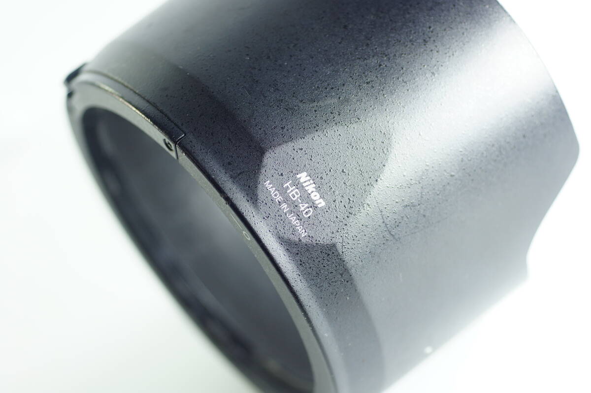 1019『並品』 NIKON HB-40 AF-S NIKKOR 24-70mm F2.8G ED ニコン レンズフード LENS HOOD SHADE