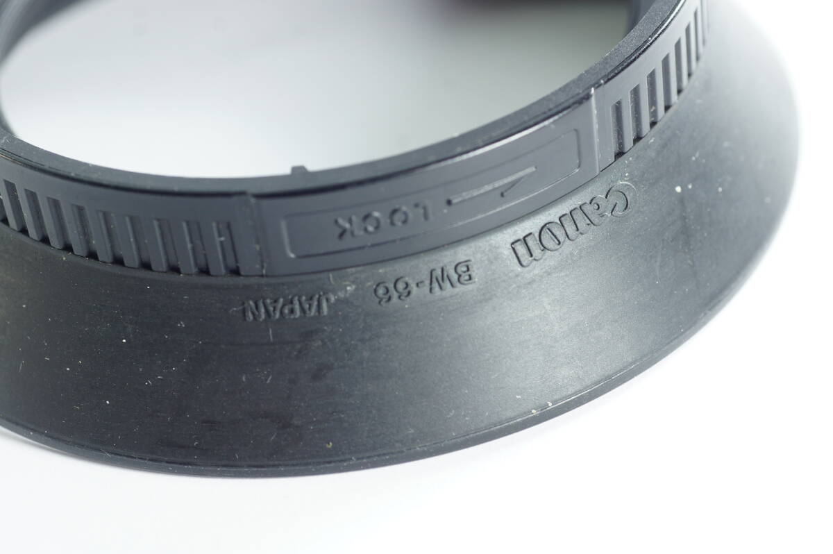 PHmini-03『キレイ』Canon BW-66 キャノン T-80用 AC35-70mm F3.5-4.5 ラバーレンズフード キヤノン LENS HOOD