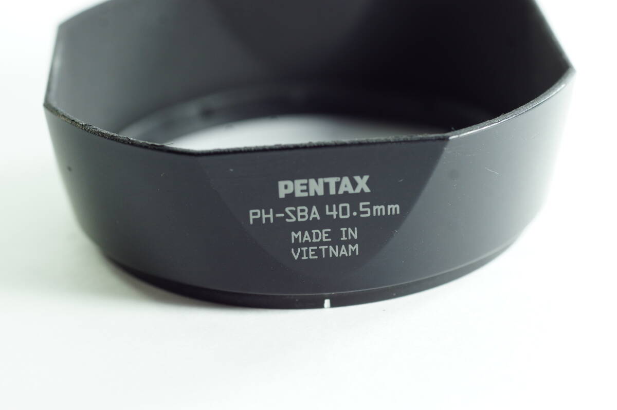 PHmini-05『とてもキレイ』PENTAX PH-RBA40.5 15-45mm 06 Telephoto Zoom ペンタックス レンズフード LENS HOOD SHADE