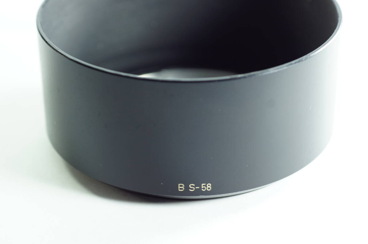 PH4群『キレイ』CANON BS-58 FD 55mm F1.2 FD 55mm F1.2 ASPHERICAL FD 55mm F1.2 S.S.C キヤノン キャノン メタルフード