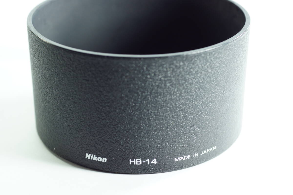 PH4群『とてもキレイ』NIKON HB-14 AF Micro ED 70-180mmF4.5-5.6D ニコン レンズフード LENS HOOD SHADE