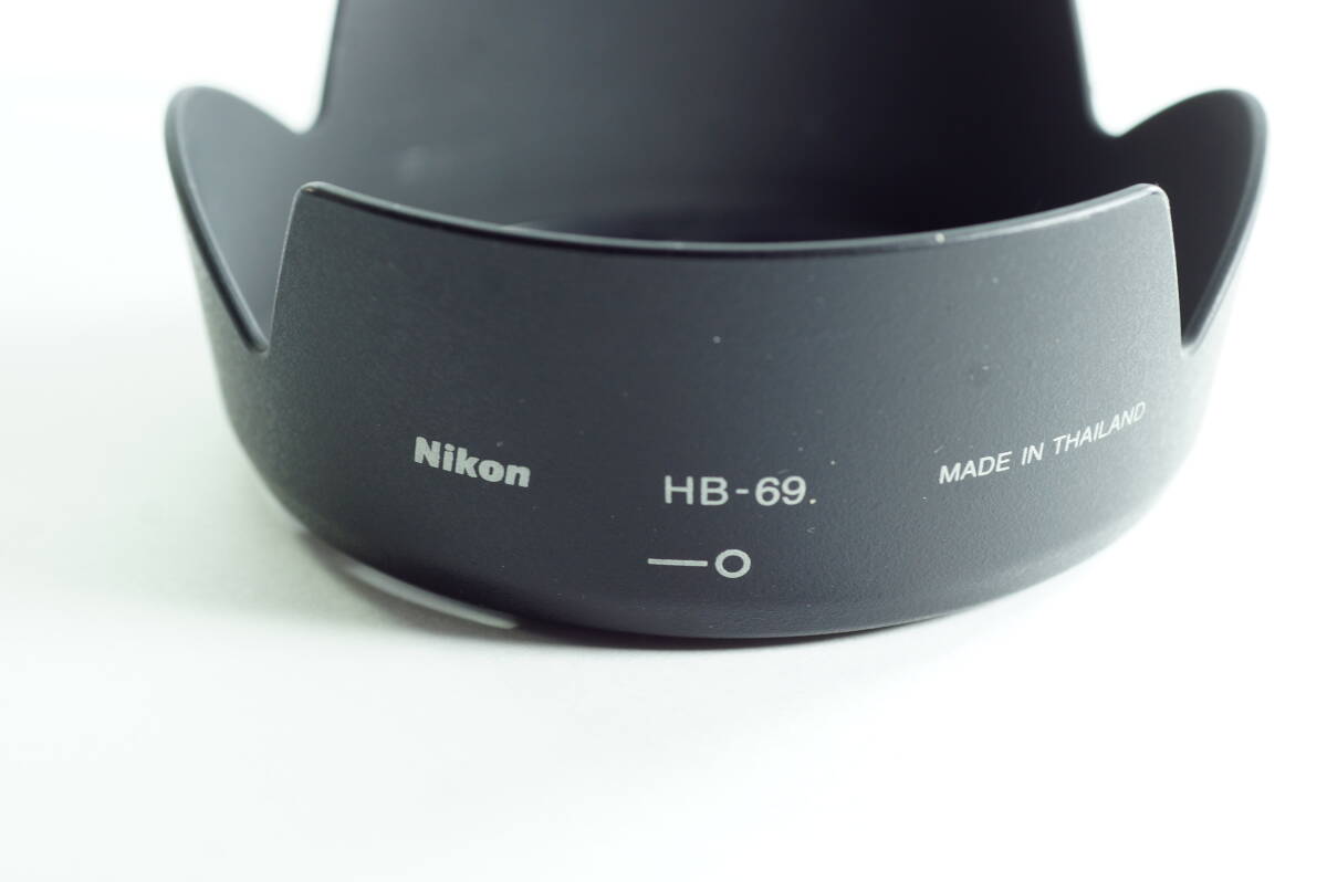PH4群『とてもキレイ』NIKON HB-69 AF-S DX NIKKOR 18-55mm F3.5-5.6G VR Ⅱ用 ニコン レンズフード HOOD SHADE