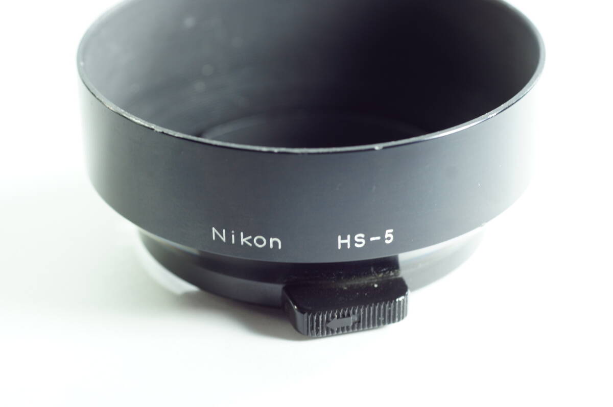 PH4群『おおむねキレイ』Nikon HS-5 New NIKKOR 50mm F1.4用 ニコン メタルフード