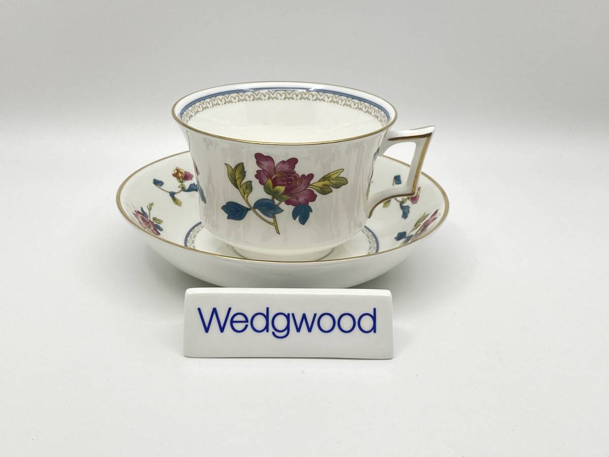 ＊レア＊ WEDGWOOD ウェッジウッド ＊RARE＊ CHINESE FLOWERS Tea Cup & Saucer チャイニーズフラワーズ ティーカップ&ソーサー *L494