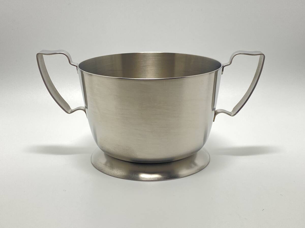 OLD HALL オールドホール BALMORAL 8 oz Handle Sugar Bowl (Satin Finish) バルモラル 8 oz ハンドルシュガーボウル 1950's *T443