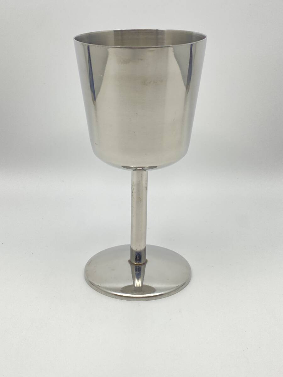 ＊INTERIOR DESIGN Stainless Steel Wine Goblet ステンレスワインゴブレット *T524