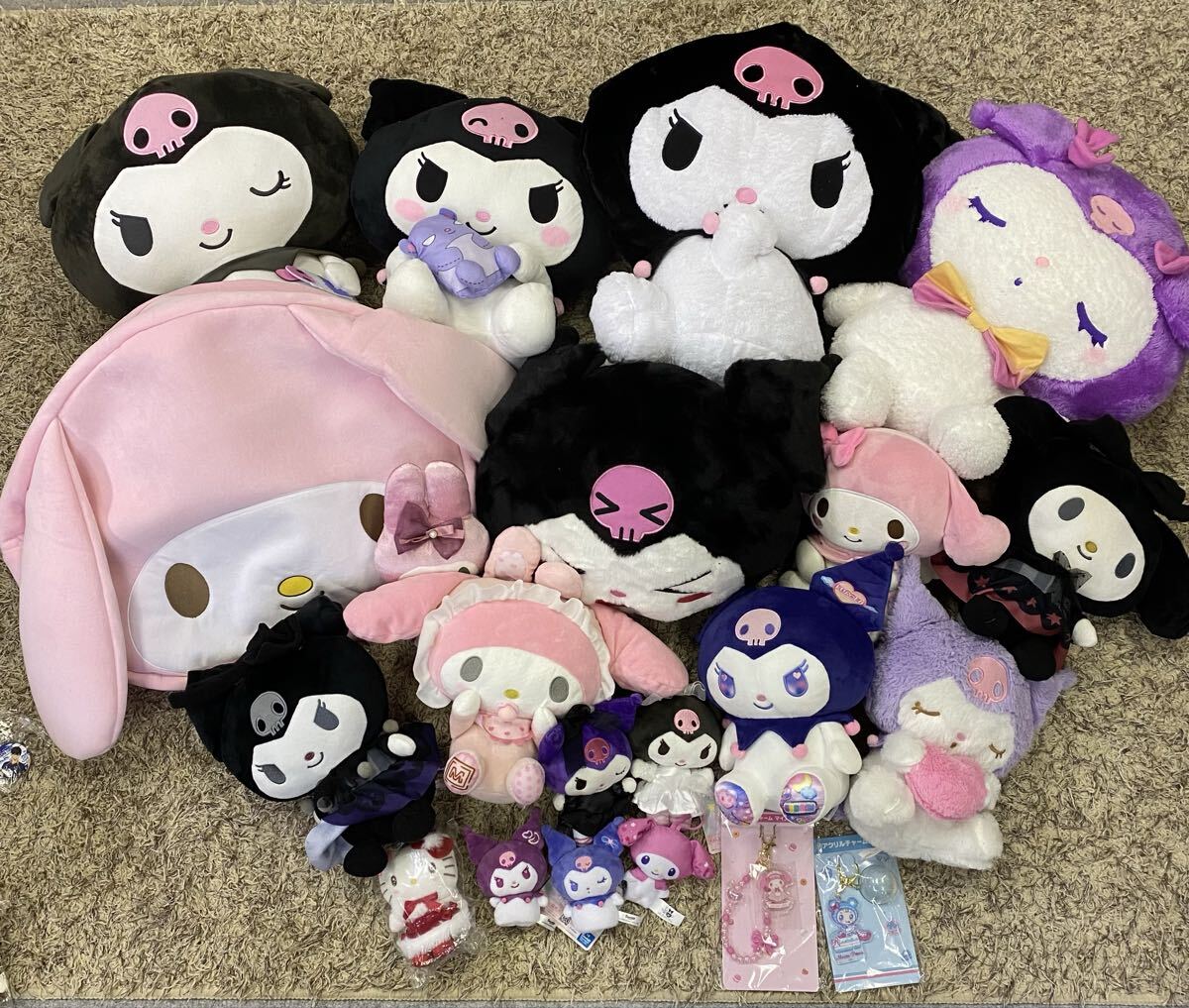 ＄＄【売り切り】Sanrio/サンリオ マイメロディ クロミ ぬいぐるみ20点まとめ売り！マイメロ