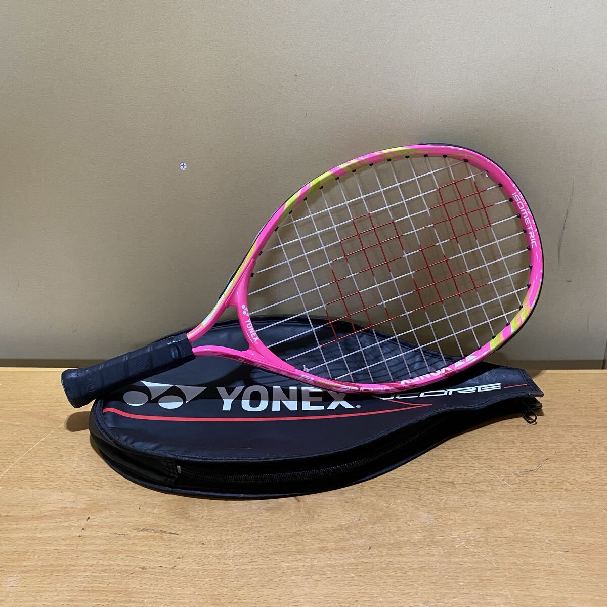 □【売り切り】YONEX/ヨネックス テニスラケット VCORE ジュニア19 ※中古