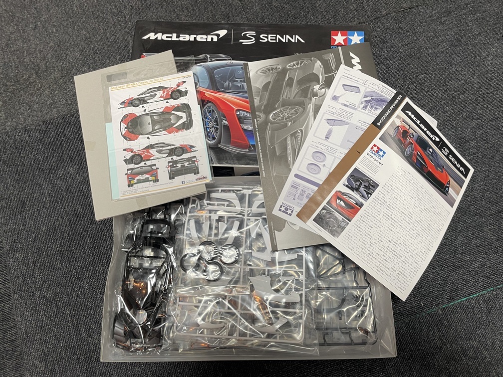 1/24タミヤ　マクラーレンセナ　マルボロカラー仕様　デカールセット　新品未開封送料込み