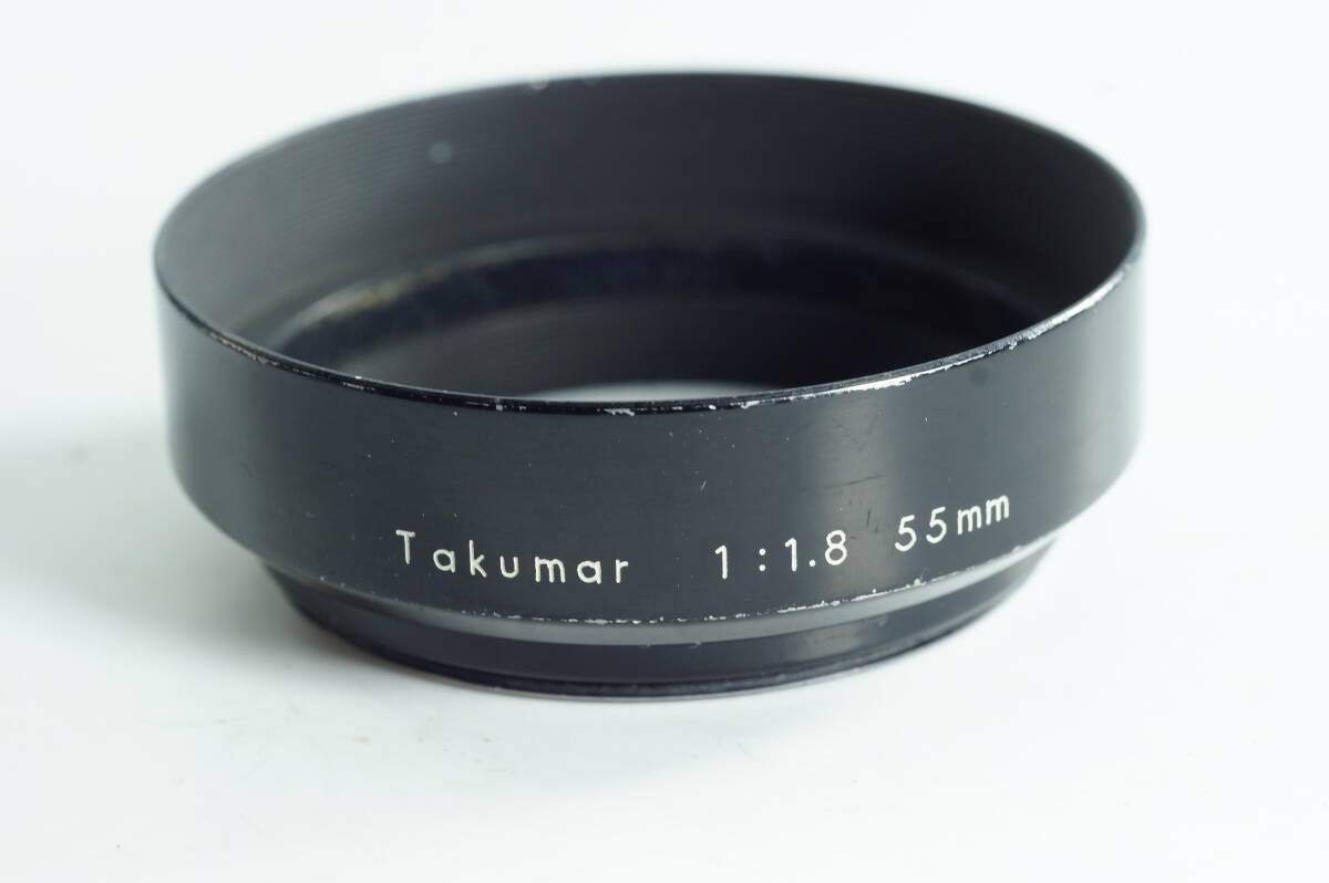 小 MINI-04『並品』Super-Takumar 55mm F1.8 Super-Multi-Coated Takumar 55mm F1.8 SMC-Takumar 55mm F1.8 メタルフード