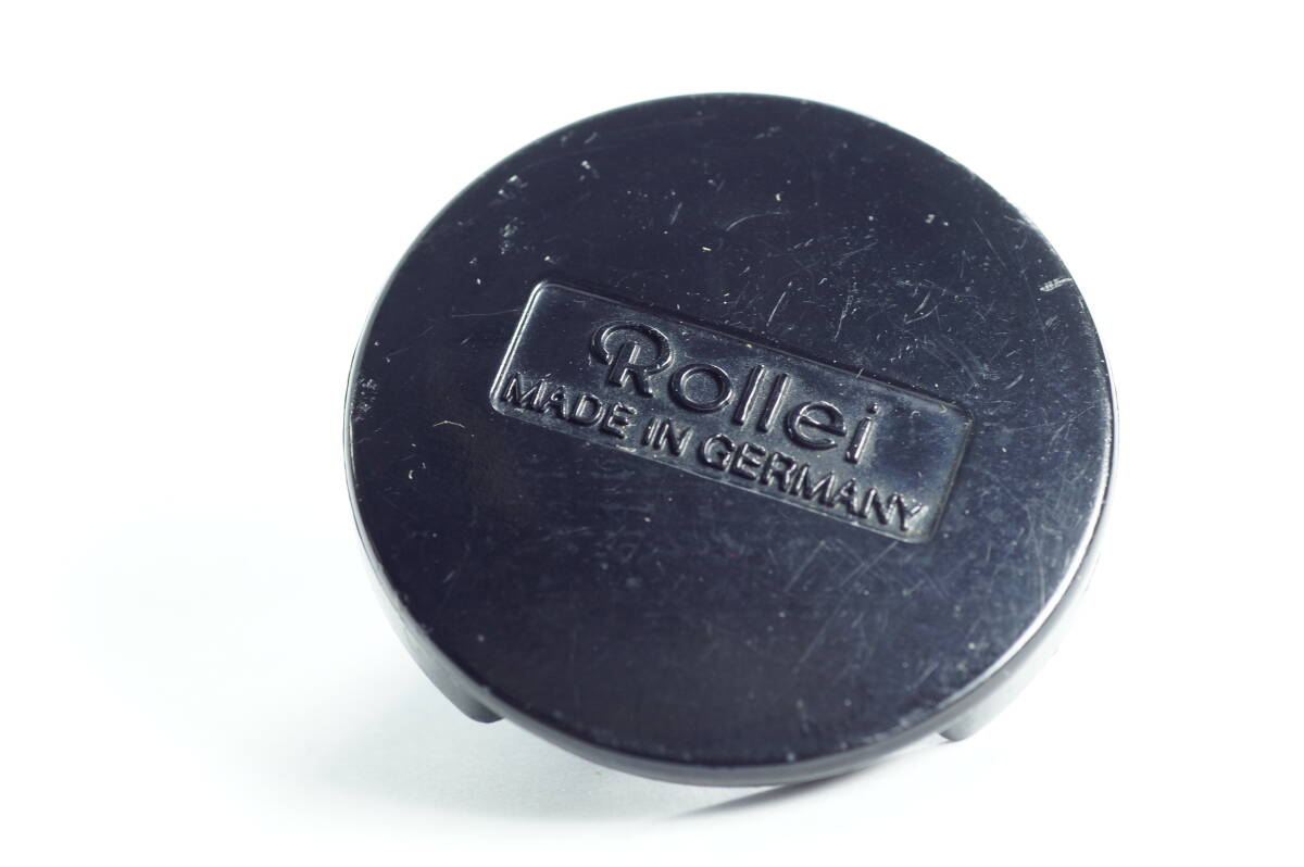 小 MINI-04『並品』Rollei ローライ35用 カブセ式 レンズキャップ (ブラック) ドイツ製 MADE IN GERMANY