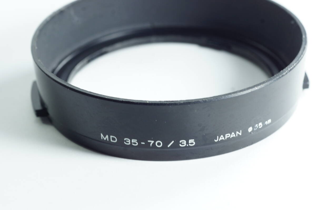 小 MINI-04『並品』MINOLTA MD35-70 ／3.5 (New) MD35-70mm F3.5用 ミノルタレンズフード HOOD SHADE