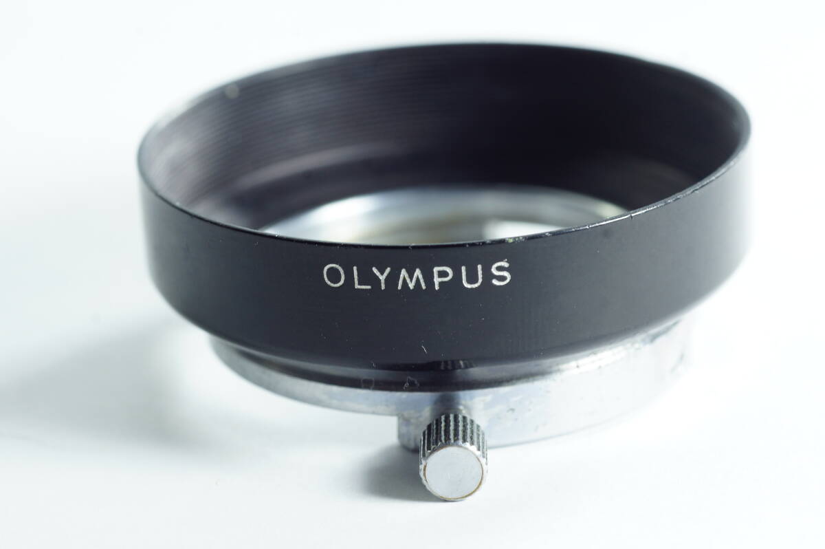 小 MINI-04『並品』 OLYMPUS 内径32mm 1950年代 Wide用 オリンパスワイド用 カブセ式 メタルフード
