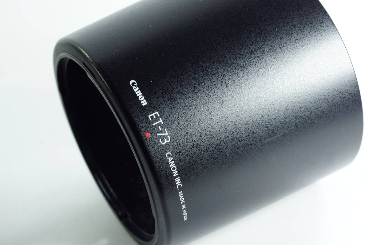 影大-02『キレイ』Canon ET-73 キャノン EF100mm F2.8Lマクロ IS USM用 キヤノン キャノン レンズフード