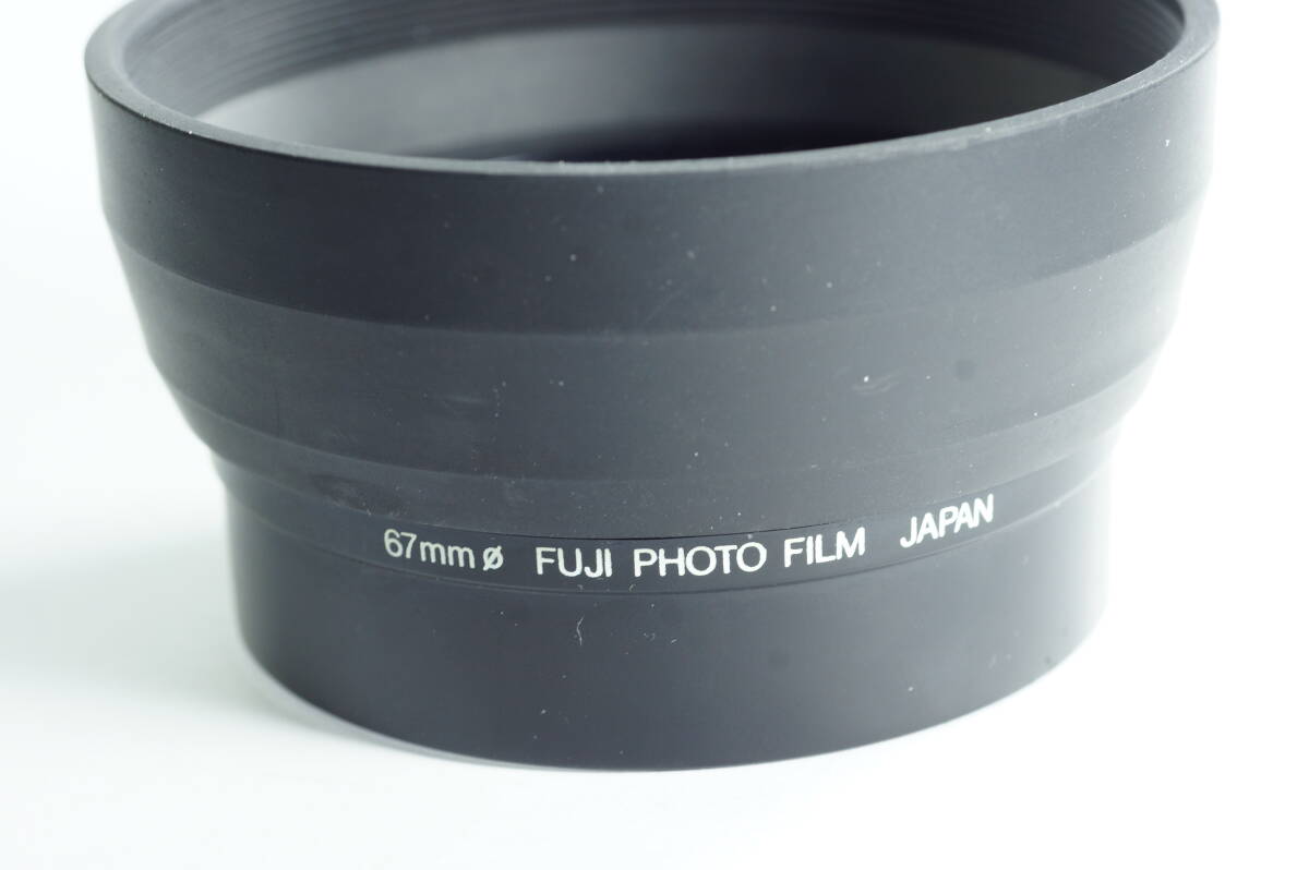 影別『キレイ』希少品 FUJI PHOTO FILM 67mm 防水カメラ「フジカHDシリーズ用」カブセ式レンズフード