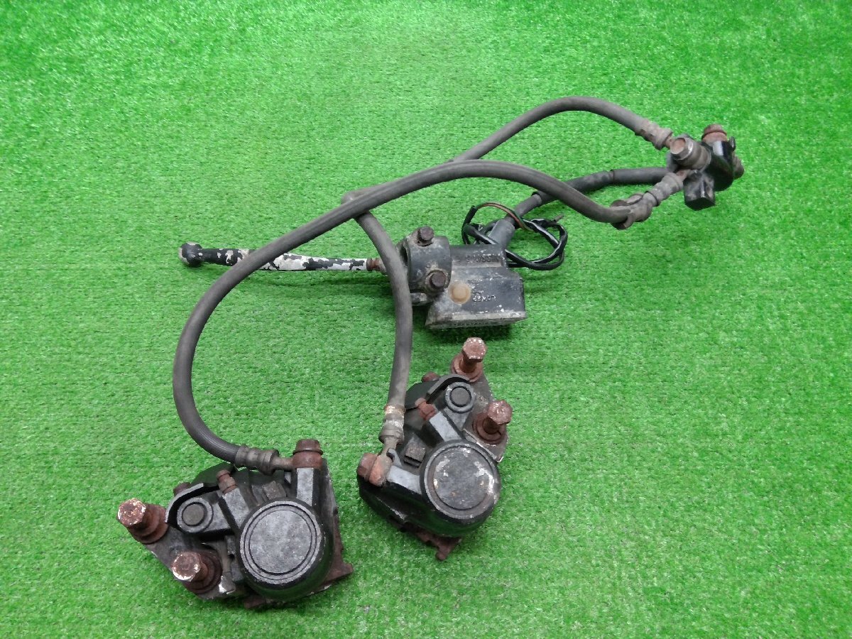 Z8E22 当時物 希少 RZ250 RZ350 フロントブレーキ マスターキャリパーセット ベース 4L3 4U0 T BHN