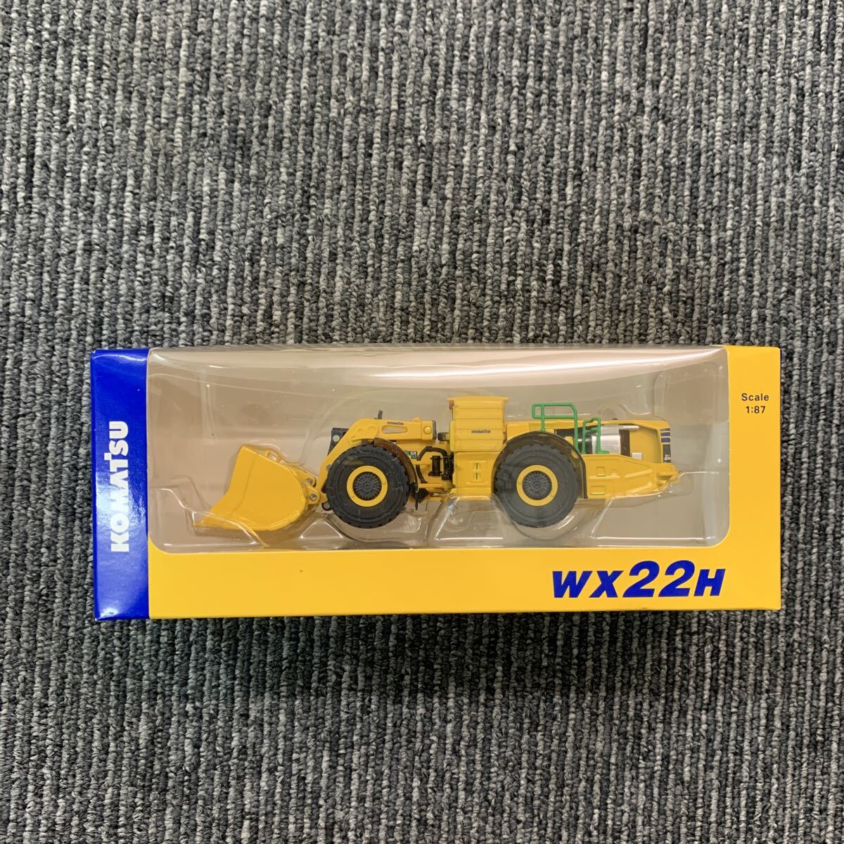 497 KOMATSU コマツ WX22H コマツオリジナルミニチュア LOAD HAUL DUMP ロードホールダンプ ホイールローダー