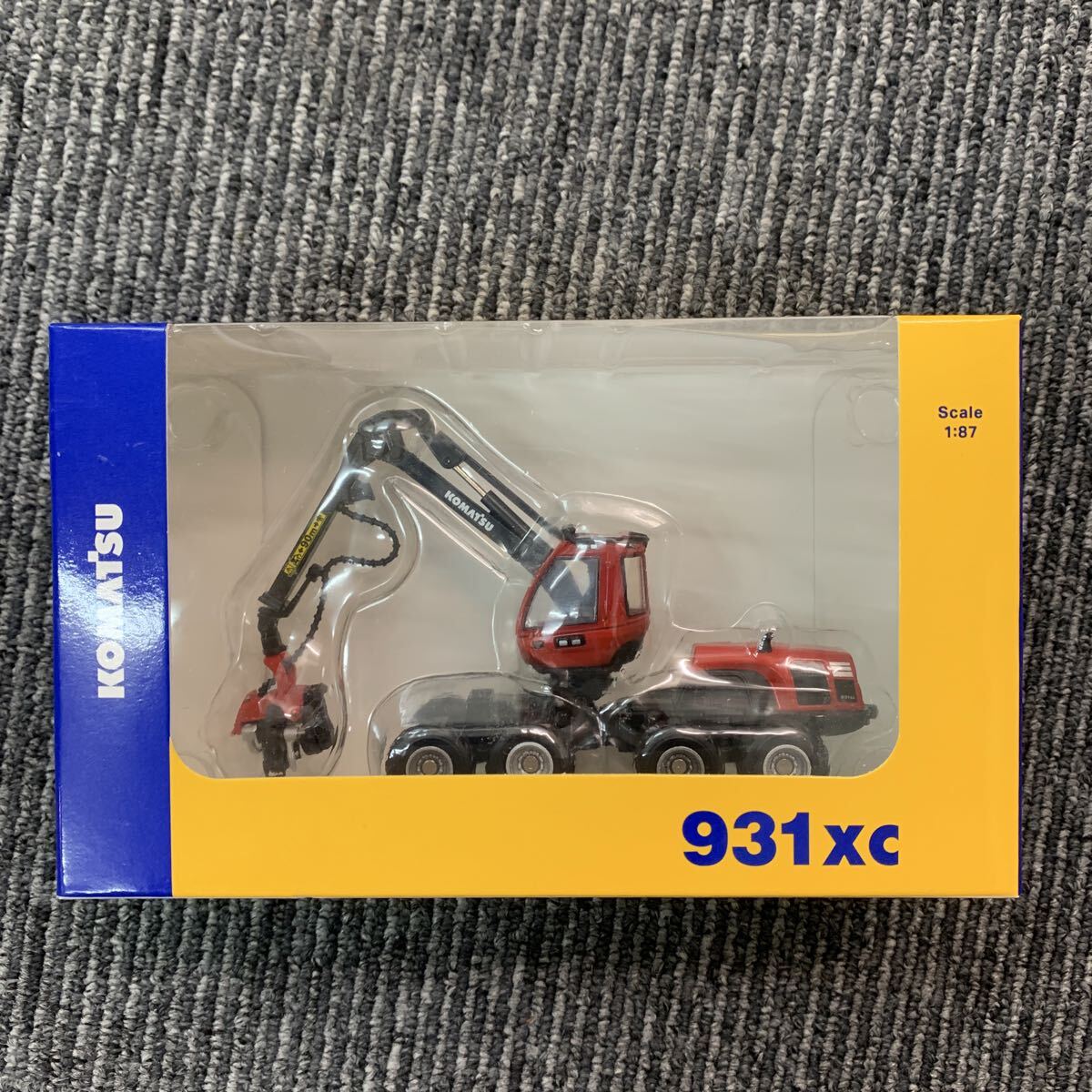 494 KOMATSU コマツ 931XC コマツオリジナルミニチュア 931xc ミニカー ハーベスター ハーベスタ ホイールハーベスタ