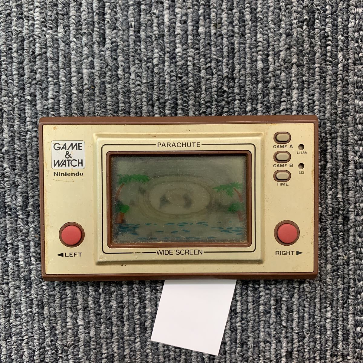 526 GAME WATCH 任天堂 Nintendo パラシュート ゲームウォッチ ゲーム ワイドスクリーン PR-21 PARACHUTE 動作未確認現状