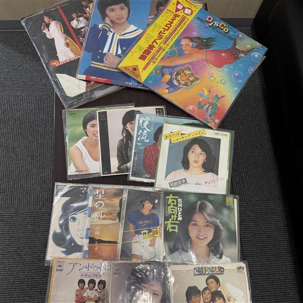 1円 出品 中古 レコード まとめ 売り セット ジャンル：邦楽 動作未確認 現状品 個人保管品 セット 大量 アンティーク インテリア 19743