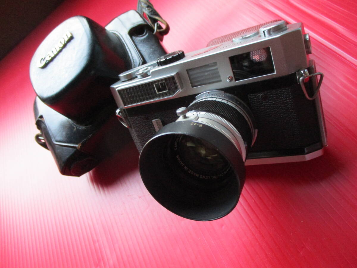 Canon７ キャノン７ 50mm f1.8 付 レンジファインダー式フイルムカメラ
