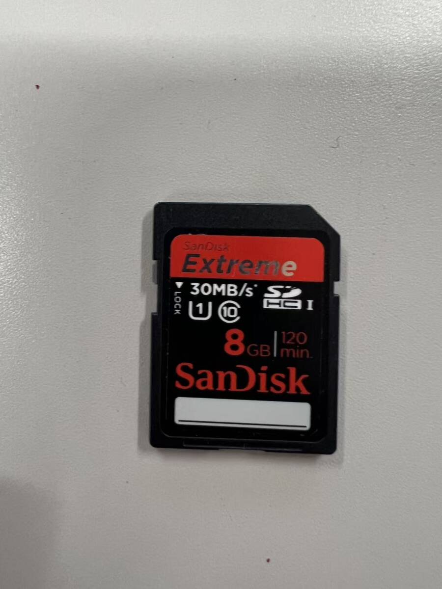 SanDisk サンディスク Extreme 8GB SDカード コンパクトフラッシュ 30MB/s 