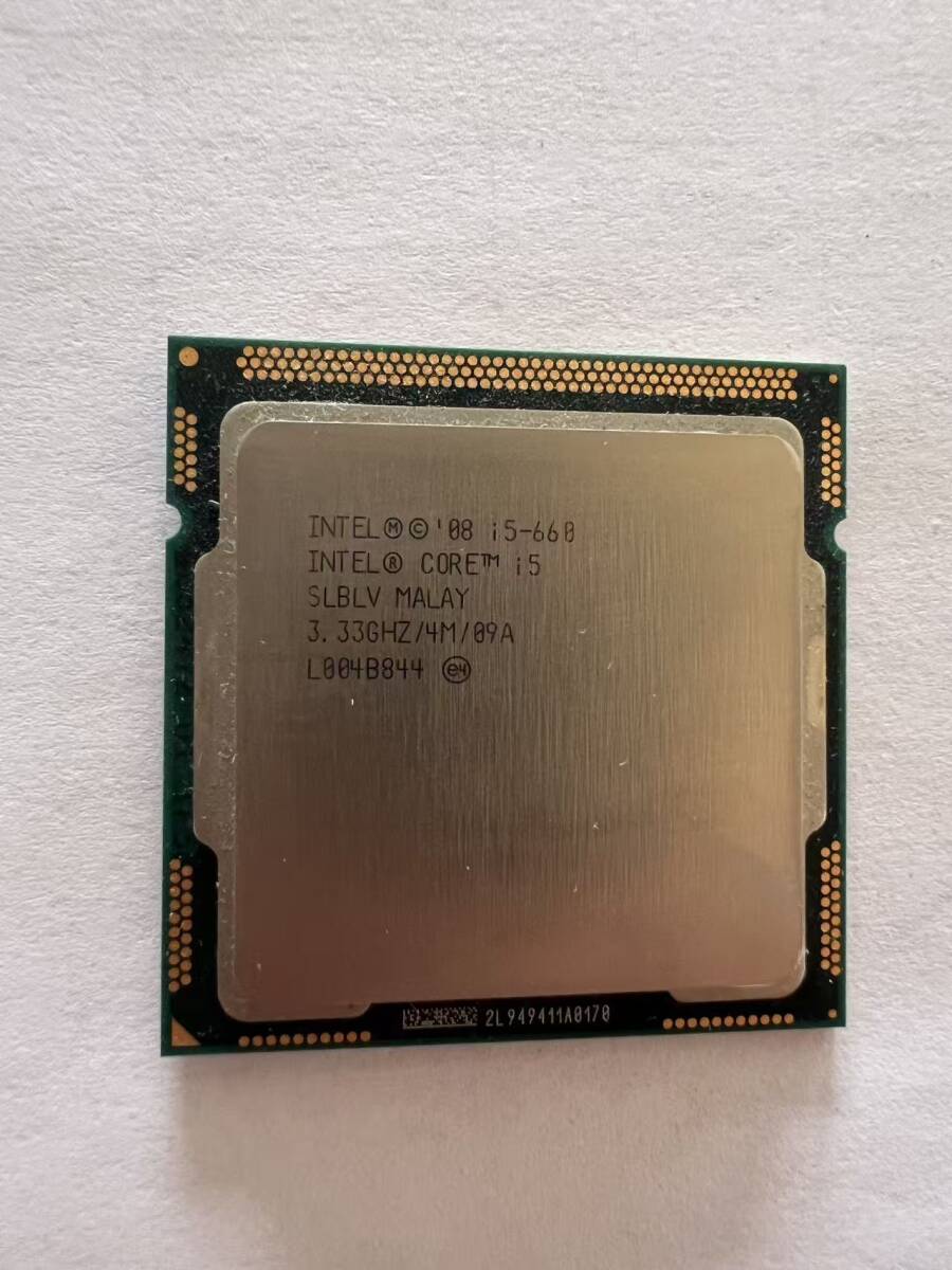 デスクトップ CPU インテル Core i5-660 3.33GHz 4M