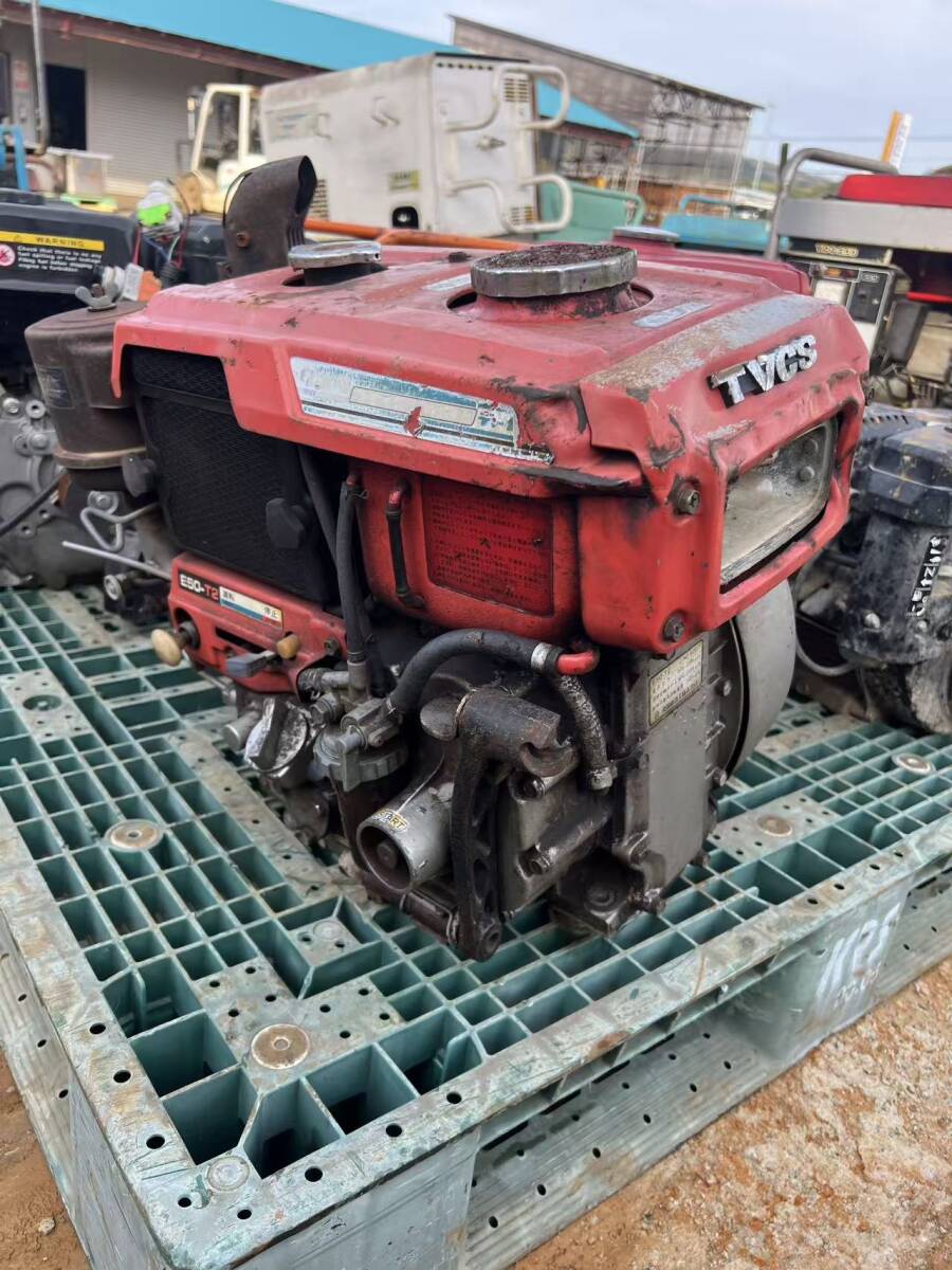 動画あり　秋田発　クボタ 発動機 ディーゼルエンジン　 5馬力 E50-T　発送可