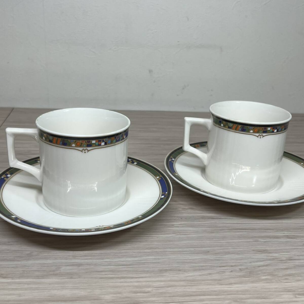 【MH-2773】未使用保管品 NARUMI ナルミ ミラショーン カップ ソーサー ペアセット 2客